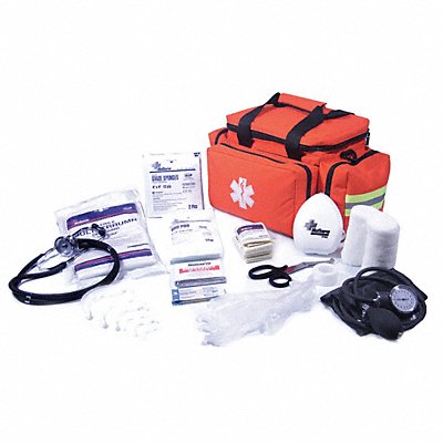 Emergency Medical Kit Orange 1-6 People