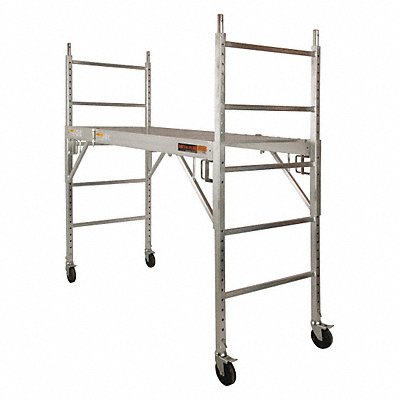 Scaffold 6-5/32 ft.L Aluminum 700 lb.