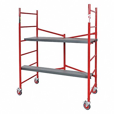 Portable Scaffold 6-11/64 ft.L Steel