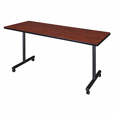 Mobile Table 60 in W Cherry