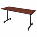 Mobile Table 60 in W Cherry