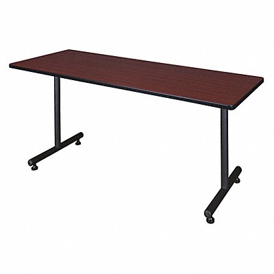 Training Table 60inW Mahogany Adjst Hght