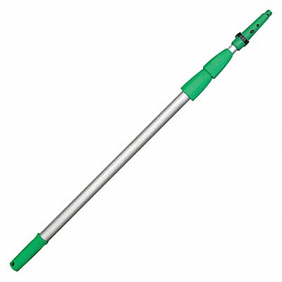 Extension Pole 72 in L Green/Silver