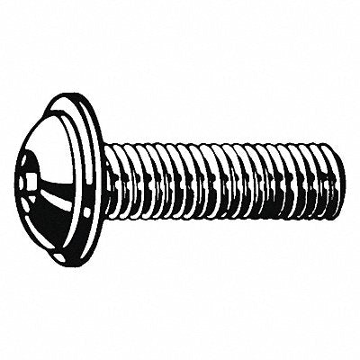 SHCS Button Flng M4-0.70x8mm SS PK50