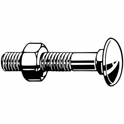 CrrgBlt Stl ZncPltd 110mm Sqr PK25