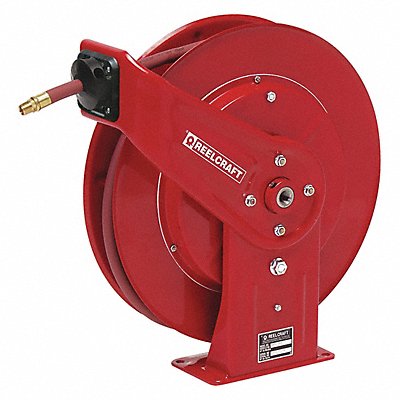 Spring Return Hose Reel 1/2 MNPT 50 ft