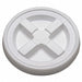 Plastic Pail Lid White HDPE