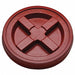 Plastic Pail Lid Red HDPE