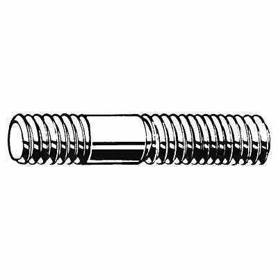 DblEd Std Pln Stl 57.5mm M6-1 7.5mm 100