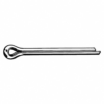 Cotter Pin 10mm dia 123.5mm L PK5