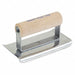 Concrete Trowel Curved Edges 6in L SS