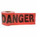 Red Danger Barricade Tape 3IN X 300FT