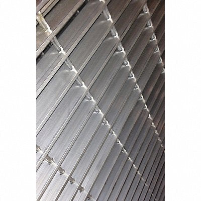 Swaged Grating Aluminum 24 in Overall W