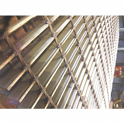 Bar Grating Stair Tread SS 36 in Tread W