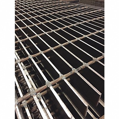 Carbon Steel Square Bar Grating 24 in L