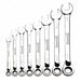 Ratchet Combination Wrench Set 8-Piece