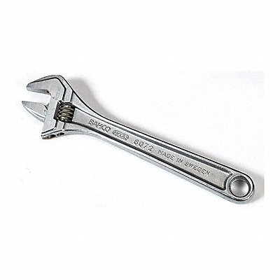 Adj. Wrench 10 1-1/4 Cap. Chrome