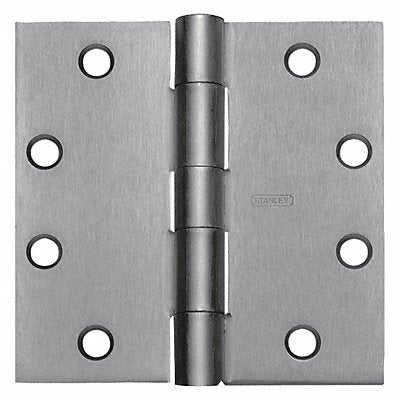 Full Mortise Hinge 4-1/2inH Satin Brass