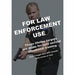 Police Woman with Gun Target Paper PK50