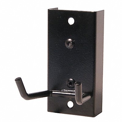 Steel Double Prong Tool Holder Black