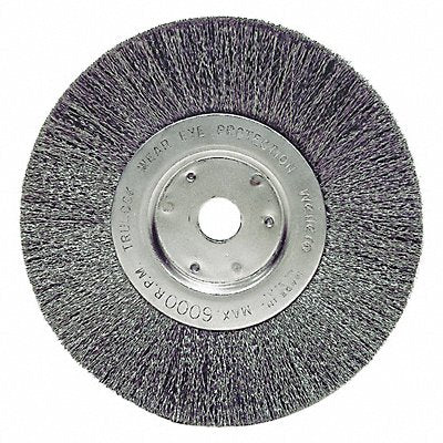 6 Narrow Crimped Wire Wheel .0104 5/8