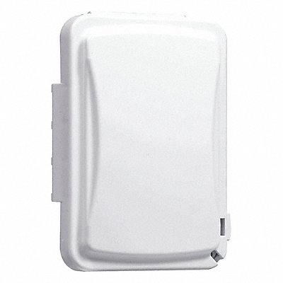 While In Use Weatherproof Cover White