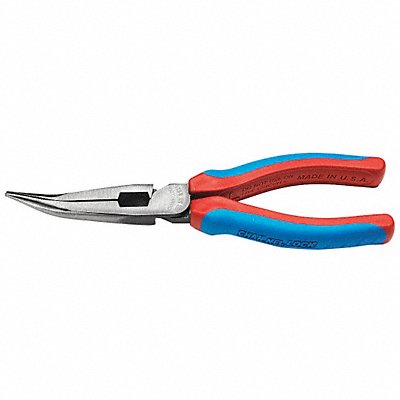 Long Nose Plier 7-51/64 L Serrated