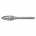 Flame Bur 1/8 Carbide Diamond Cut