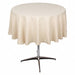 Tablecloth 72 in Dia Beige