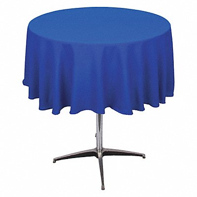 Tablecloth 72 in Dia Royal Blue