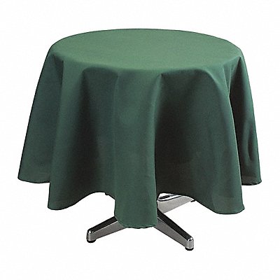 Tablecloth 72 in Dia Forest Green