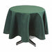 Tablecloth 72 in Dia Forest Green