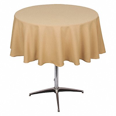 Tablecloth 72 in Dia Sandalwood