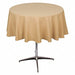 Tablecloth 72 in Dia Sandalwood