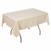 Tablecloth 52 x 70 in Beige