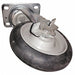 Caster Swivel Black 5 In
