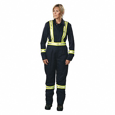 Coverall Royal Blue 5XL 40-1/2in. Hemmed
