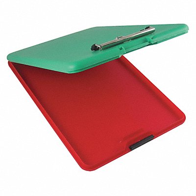 Storage Clipboard Letter Sz Plastic Grn