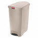 Trash Can Rectangular 24 gal Beige