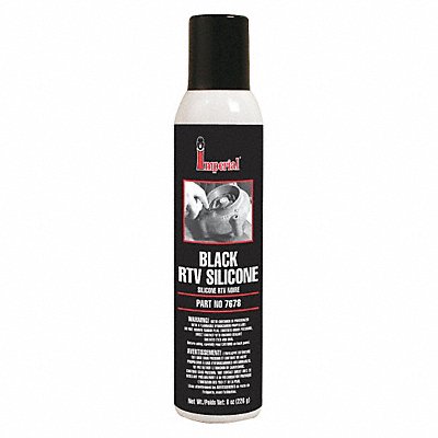 RTV Silicone Sealant 8 oz Black PK6