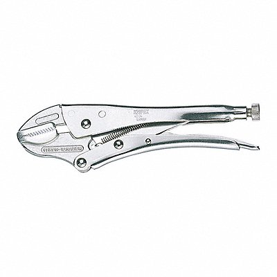 Locking Plier Plain Grip 7-1/4 L