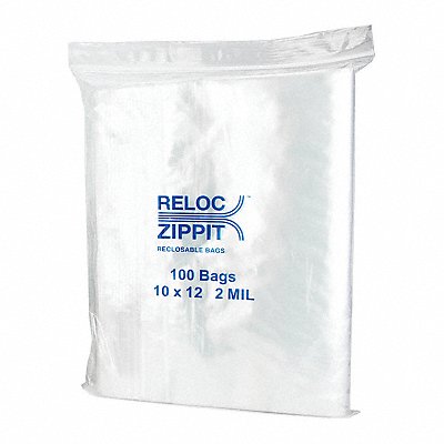 Reclosable Poly Bag Zip Seal PK1000