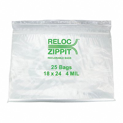 Reclosable Poly Bag Zip Seal PK250