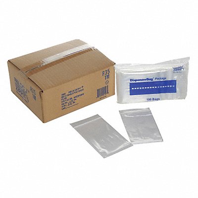 Reclosable Poly Bag Zip Seal PK1000