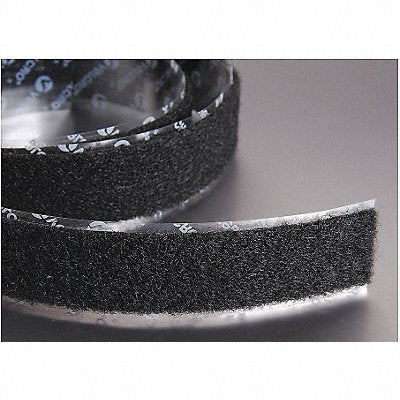 Reclosable Fastener Blk Wovn Nylon