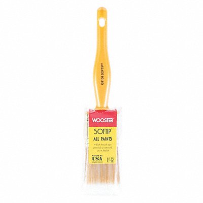 Paint Brush 1 1/2 in Flat Sash Synthetic