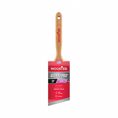 Paint Brush 3 in Angle Sash Nylon Soft