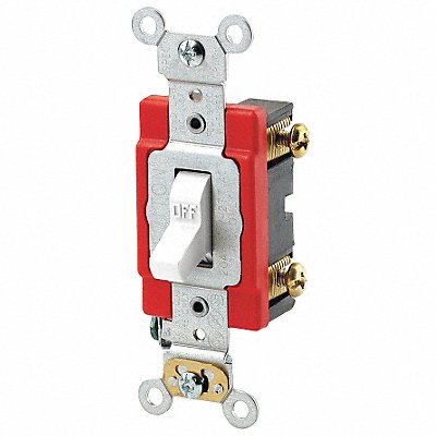 Wall Switch White 20 A 3-Way 2 hp