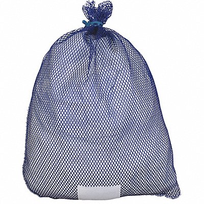 Laundry Bag Blue Rubber Closure PK12