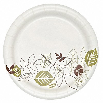 Disp Paper Plate 6 7/8 in Multi PK1000